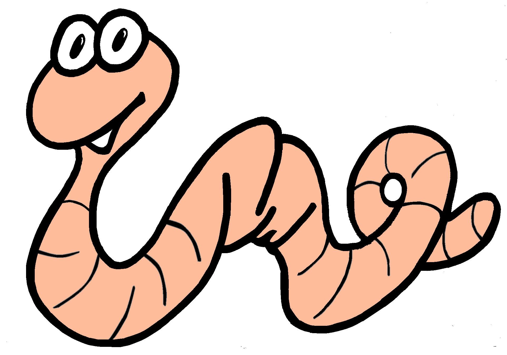 worm drawing