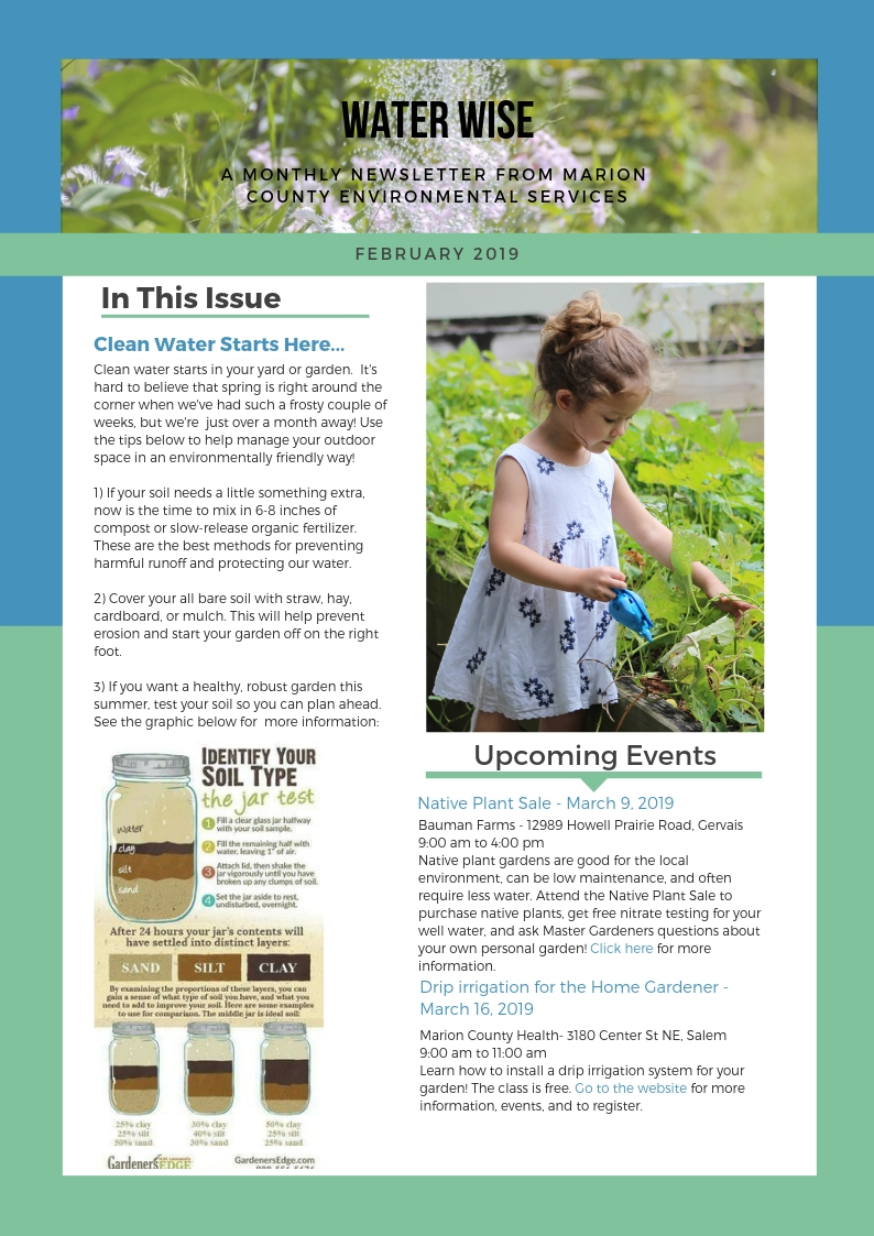 Water Wise Newsletter