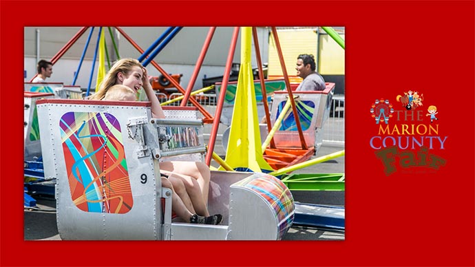 Marion County Fair - carnival ride