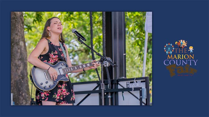 Marion County Fair - singer