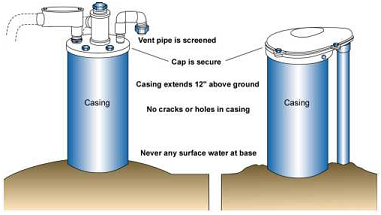 Well head diagram