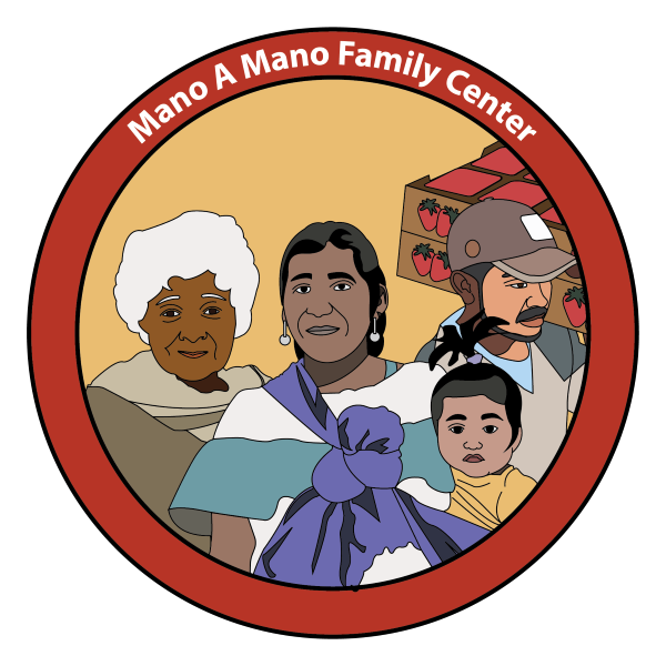 Mano a mano family center Illustration