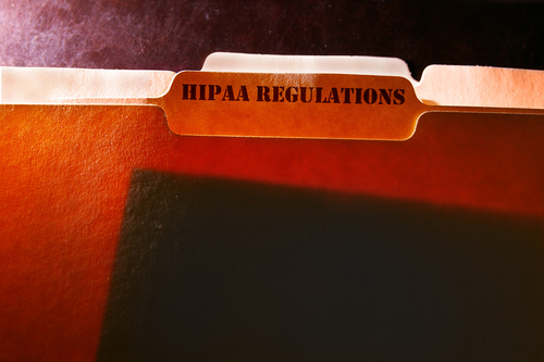 HIPAA regulations folder
