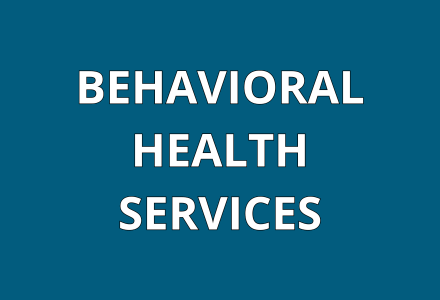 BEHAVIORAL HEALTH SERVICES
