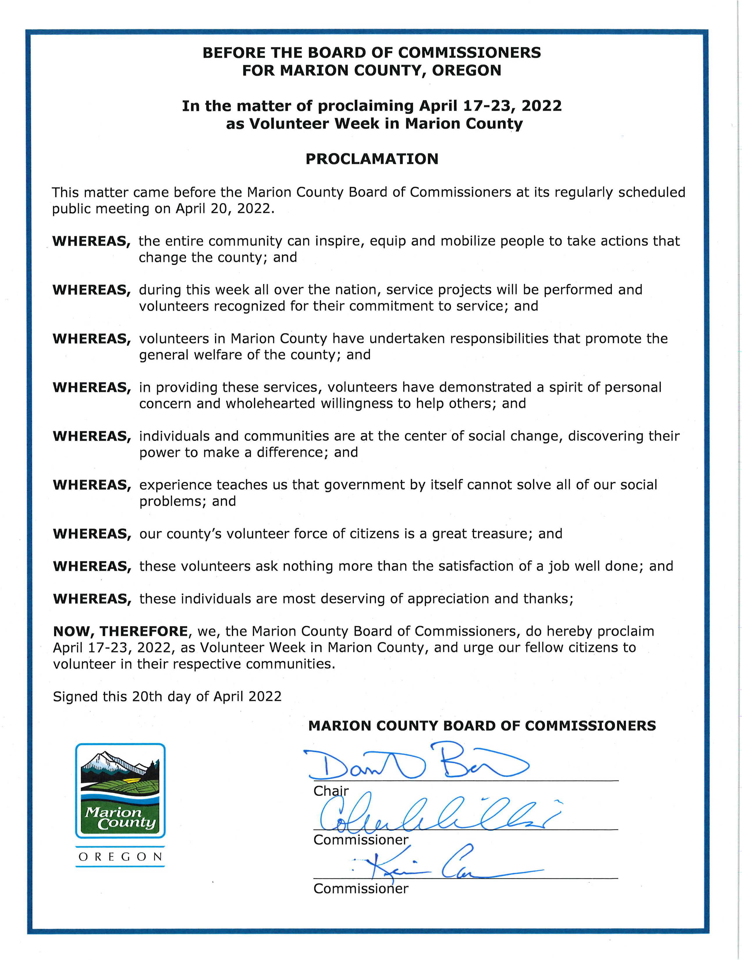National Volunteer Week Proclamation 2022 signed.png