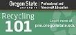 Oregon State University Recycling 101 Class Advertisement 