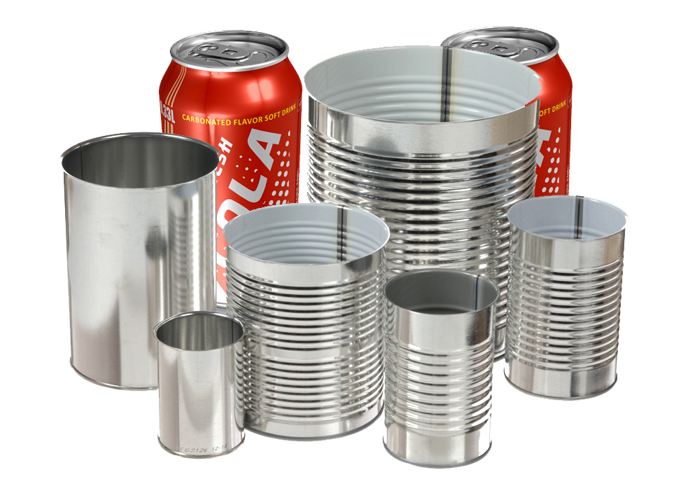 metal cans