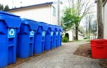 blue roll carts