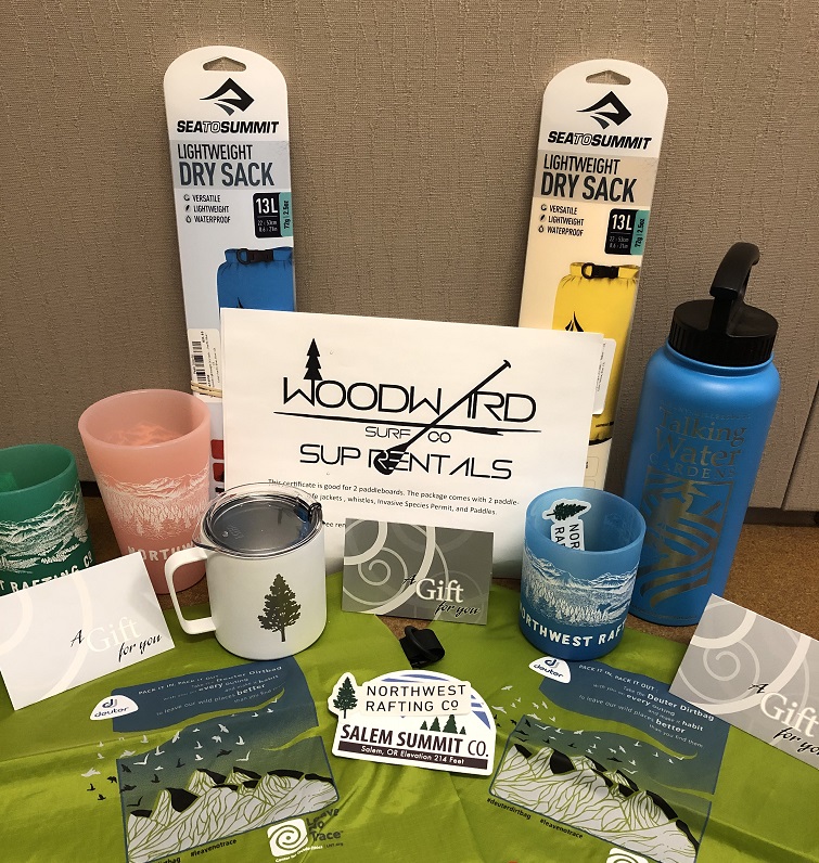 Table with prizes