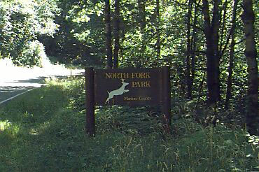 North Fork Park sign
