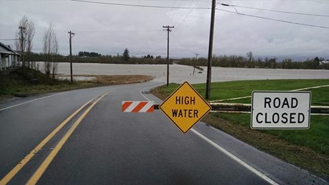Rising river levels may lead to closure of River Road S.