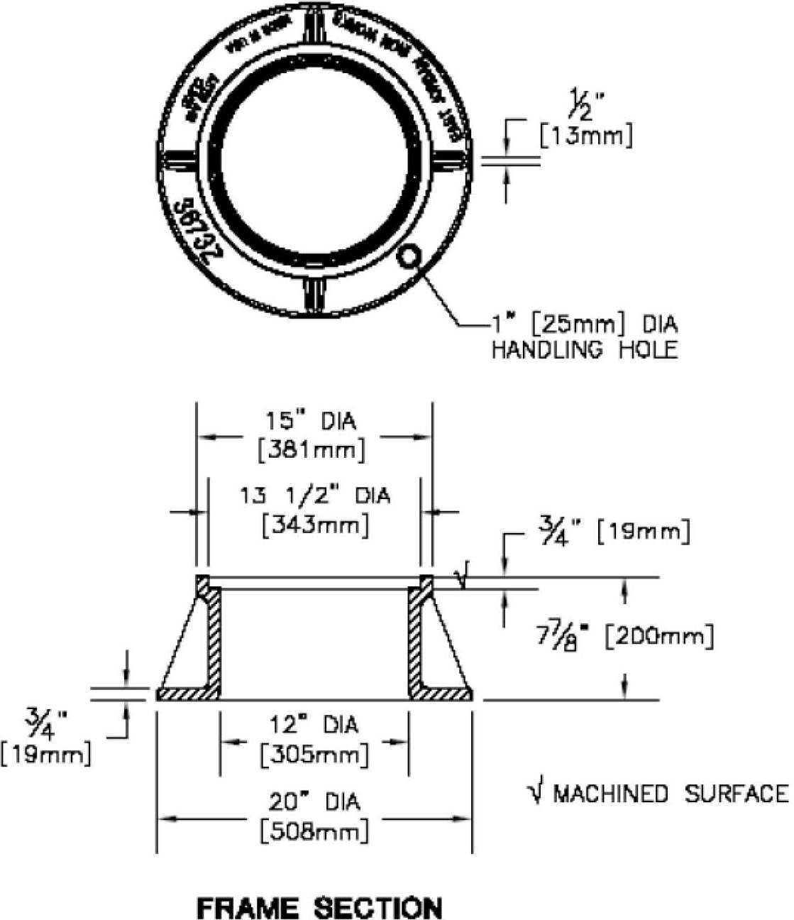 frame section