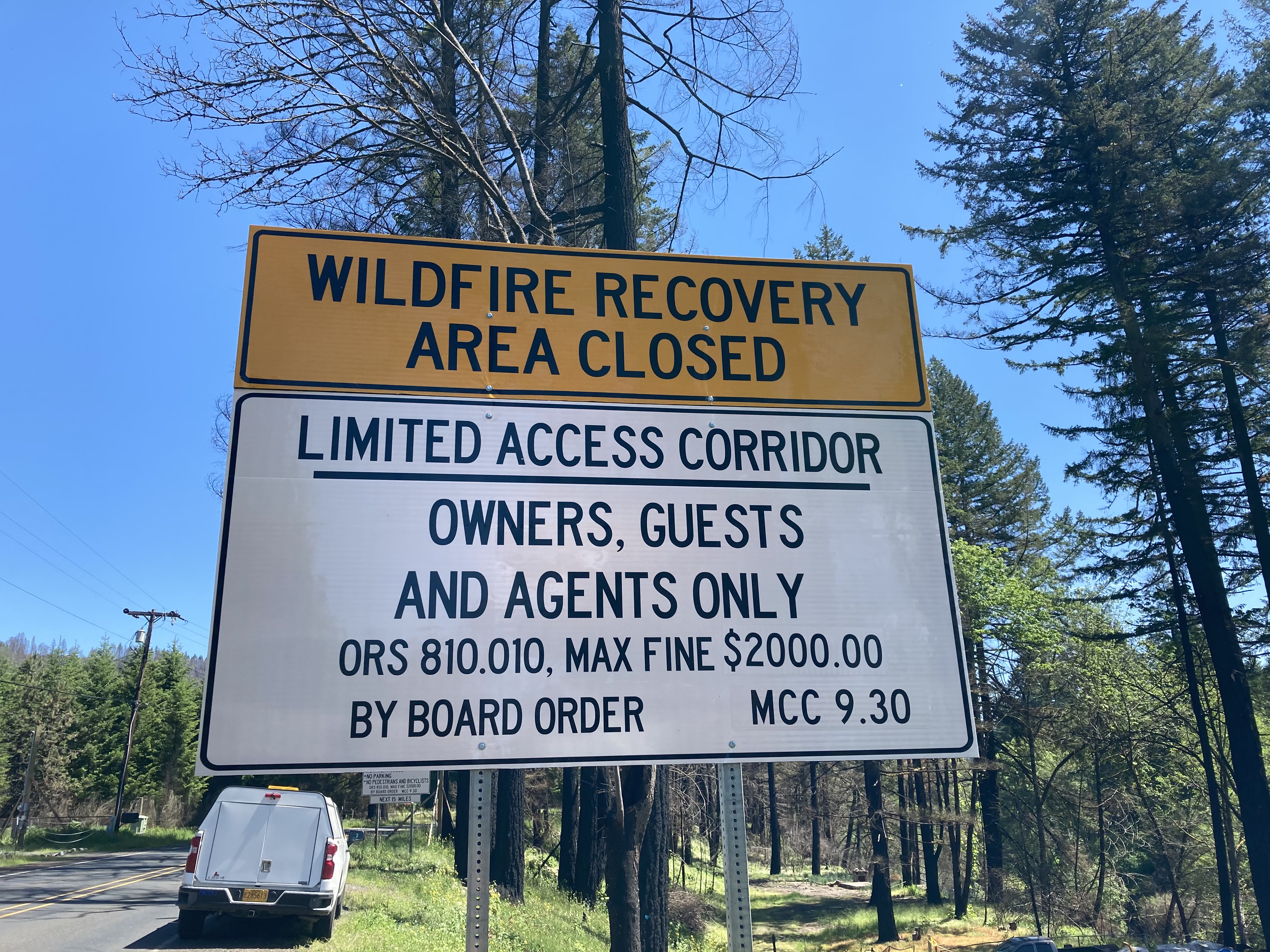 County reminds visitors of Santiam Canyon closures due to wildfire damage