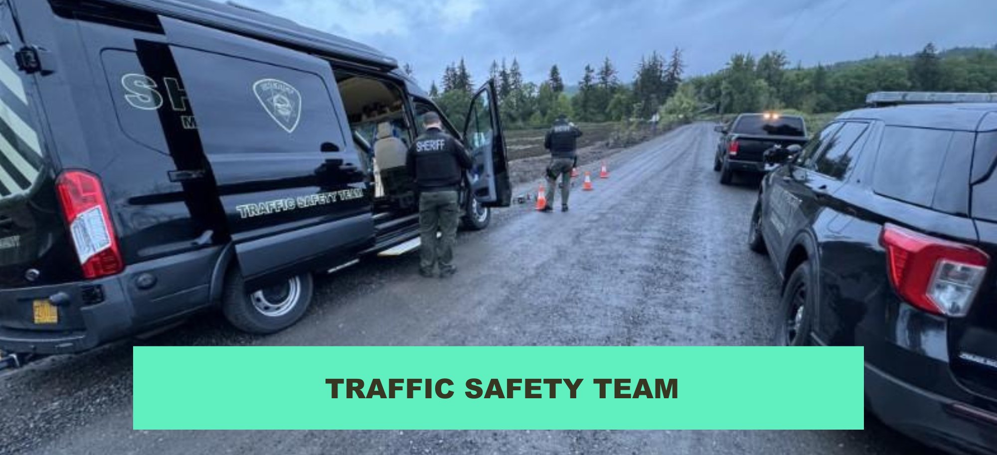 traffic safety team on a case
